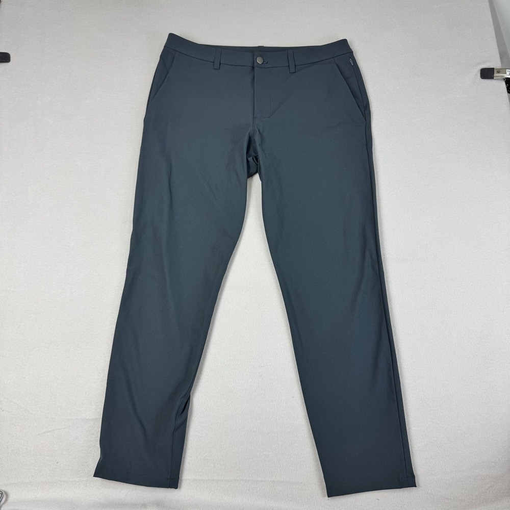 Lululemon Commission Pant Classic Fit 33 Graphite Grey LM5AQYS Mens Trousers